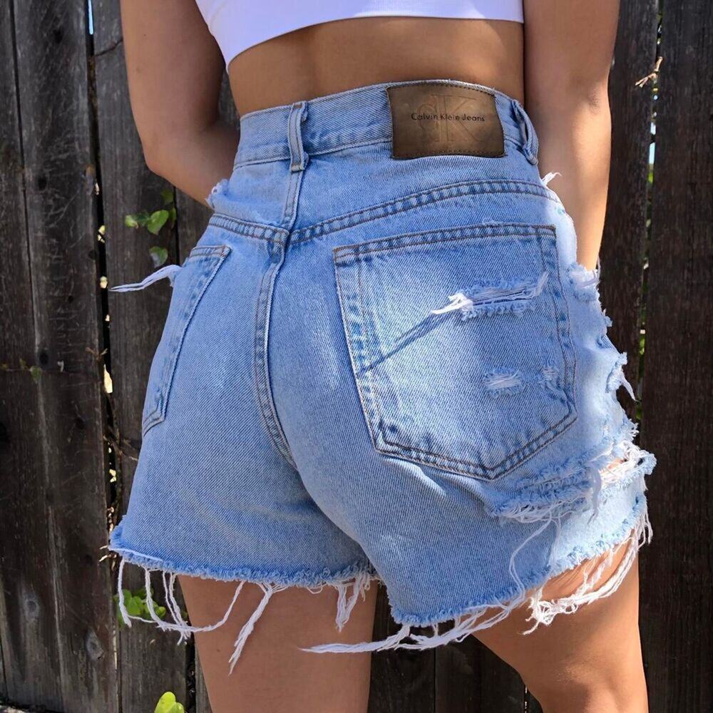 Vintage Calvin Klein Highwaisted Shorts